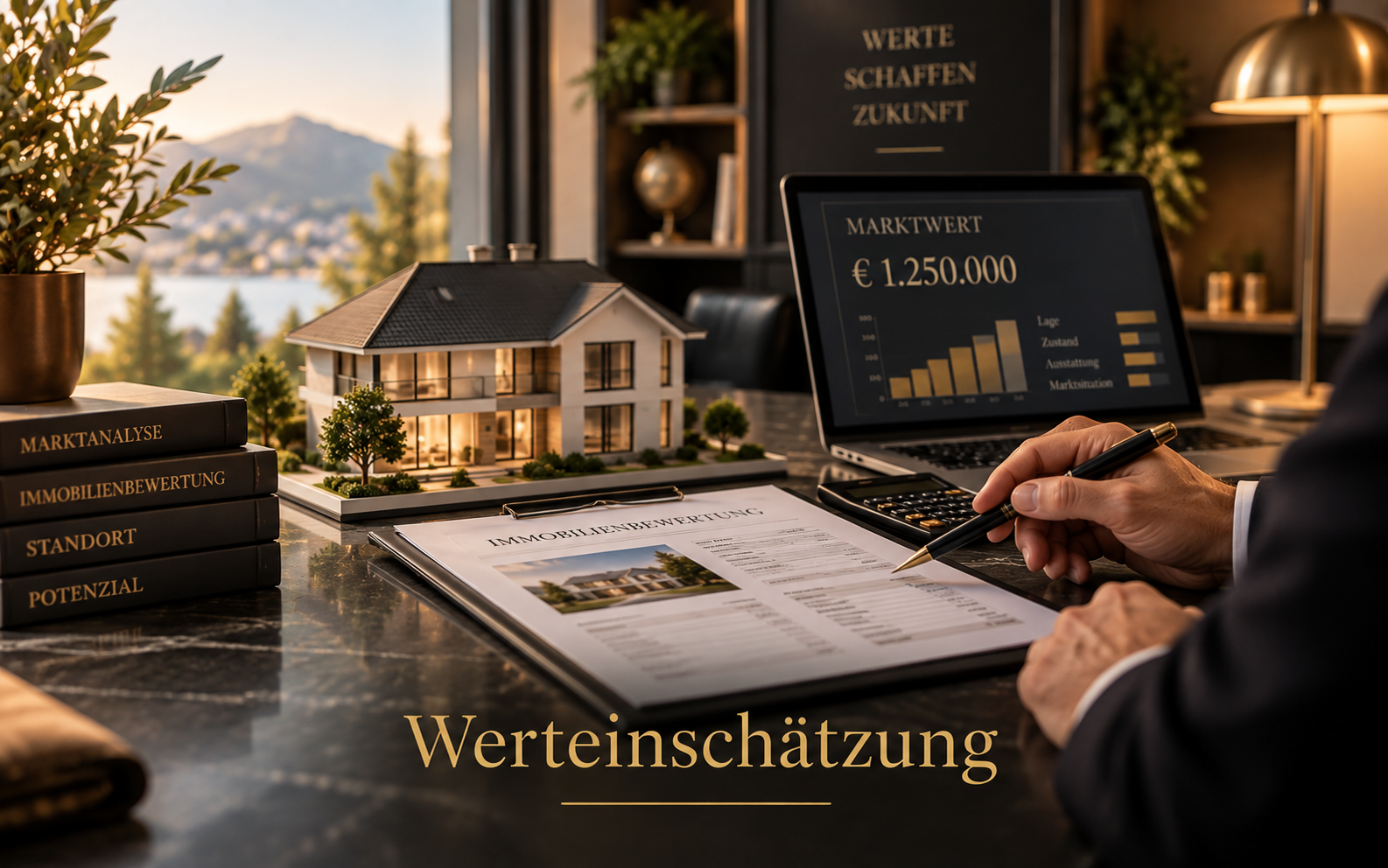 Werteinschätzung einer Immobilie